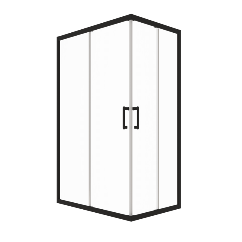 Душевой уголок Triton Фикс-Блэк 120x80 (000003076)